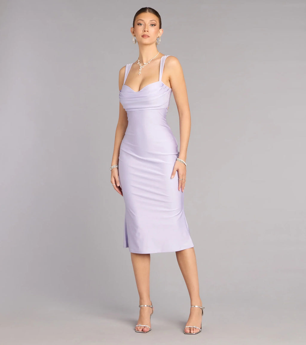 Sweet Talk Cutout Midi Dress