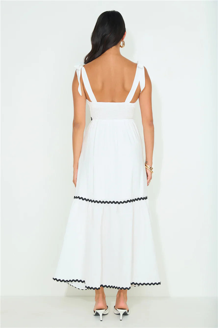 Sara Loves Maxi Dress White