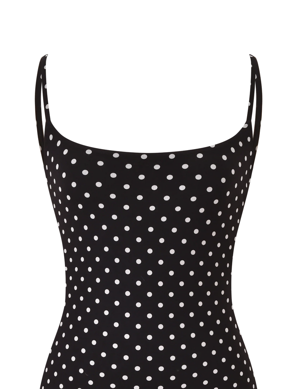 MINERVA MINI DRESS 2.0 - BLACK POLKA DOT