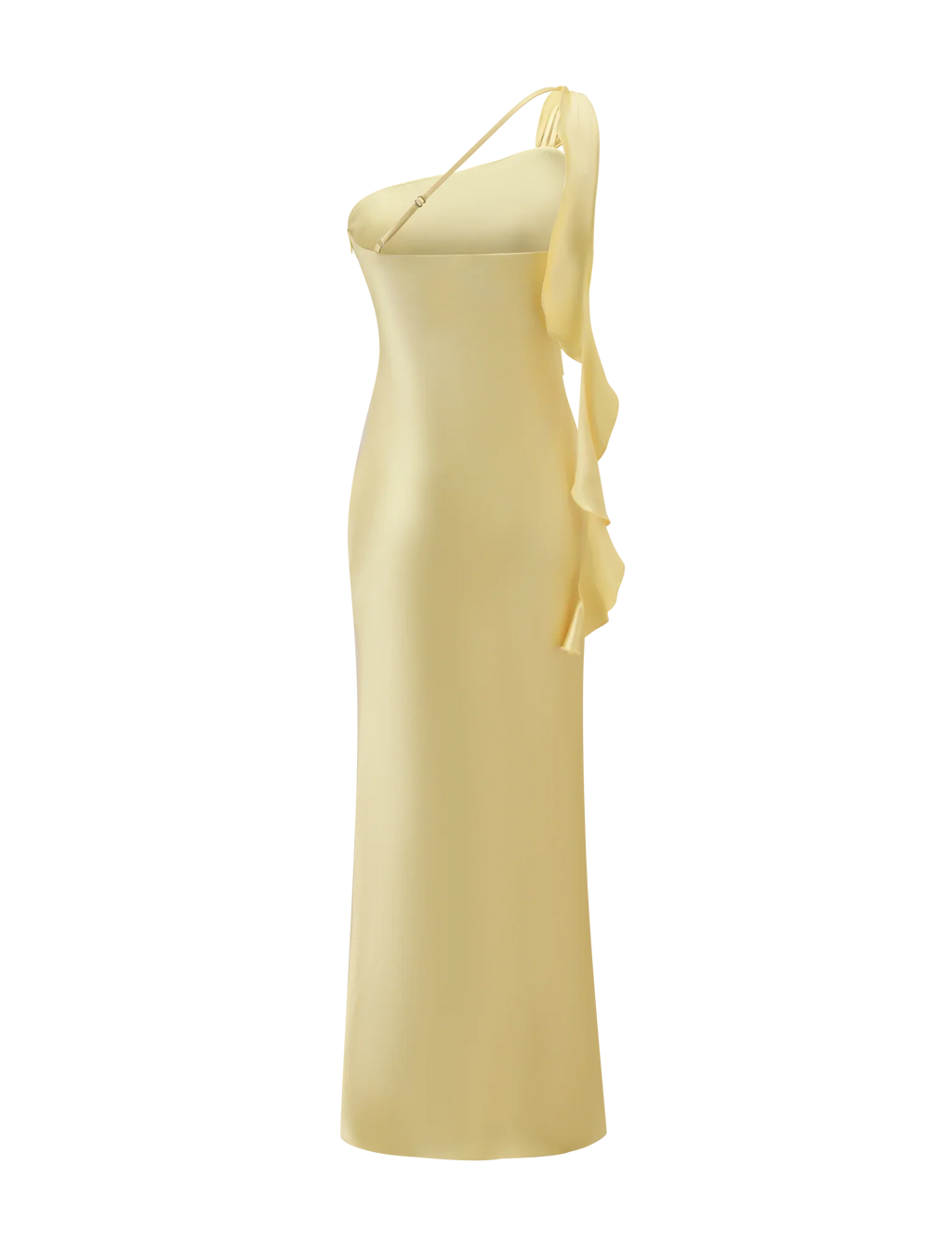 RAINEY MAXI DRESS - BUTTER YELLOW