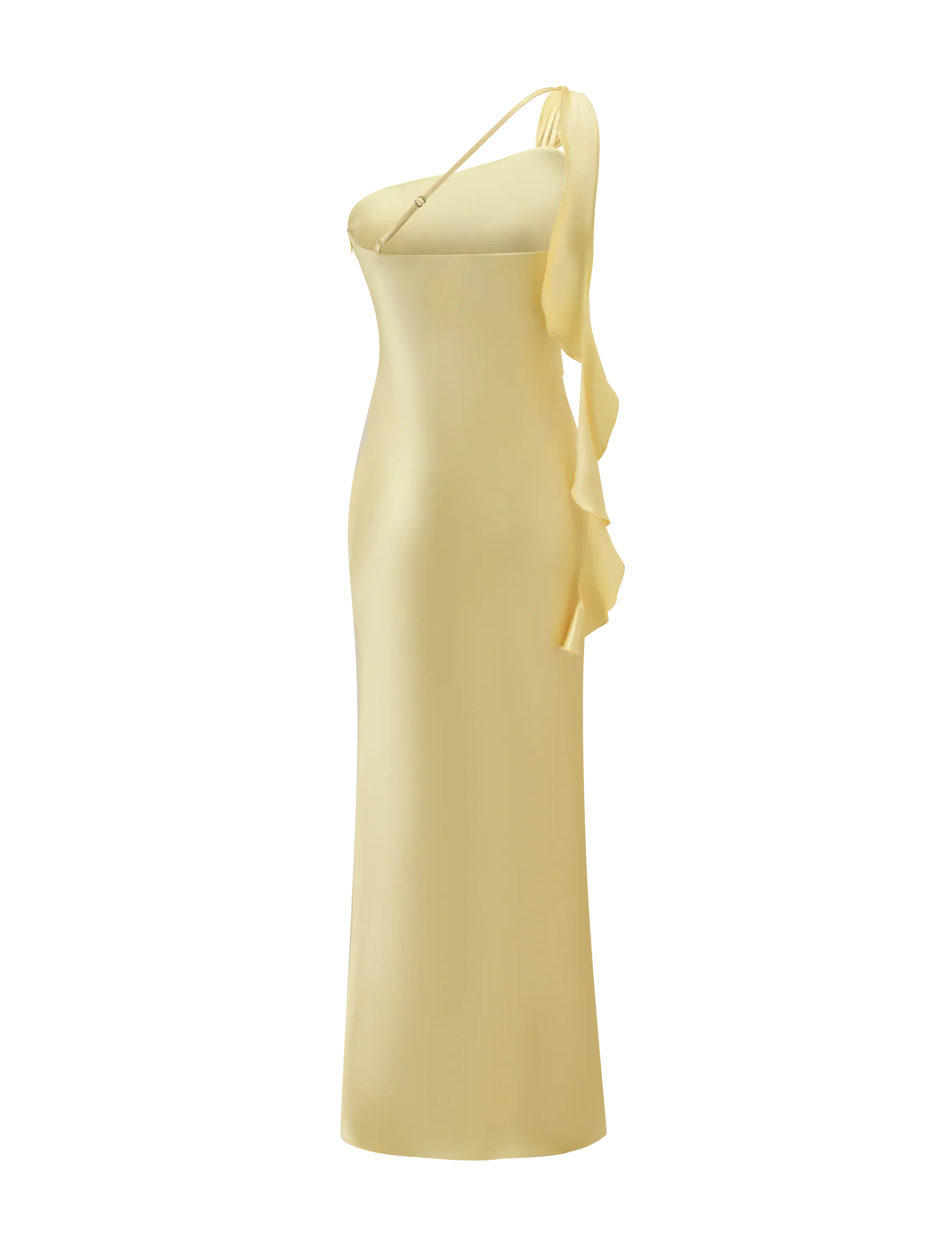 RAINEY MAXI DRESS - BUTTER YELLOW