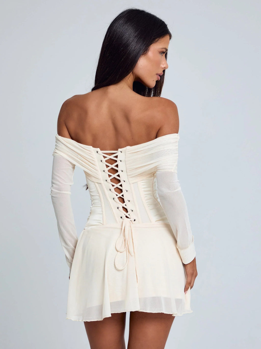 ORLA MINI DRESS BEIGE