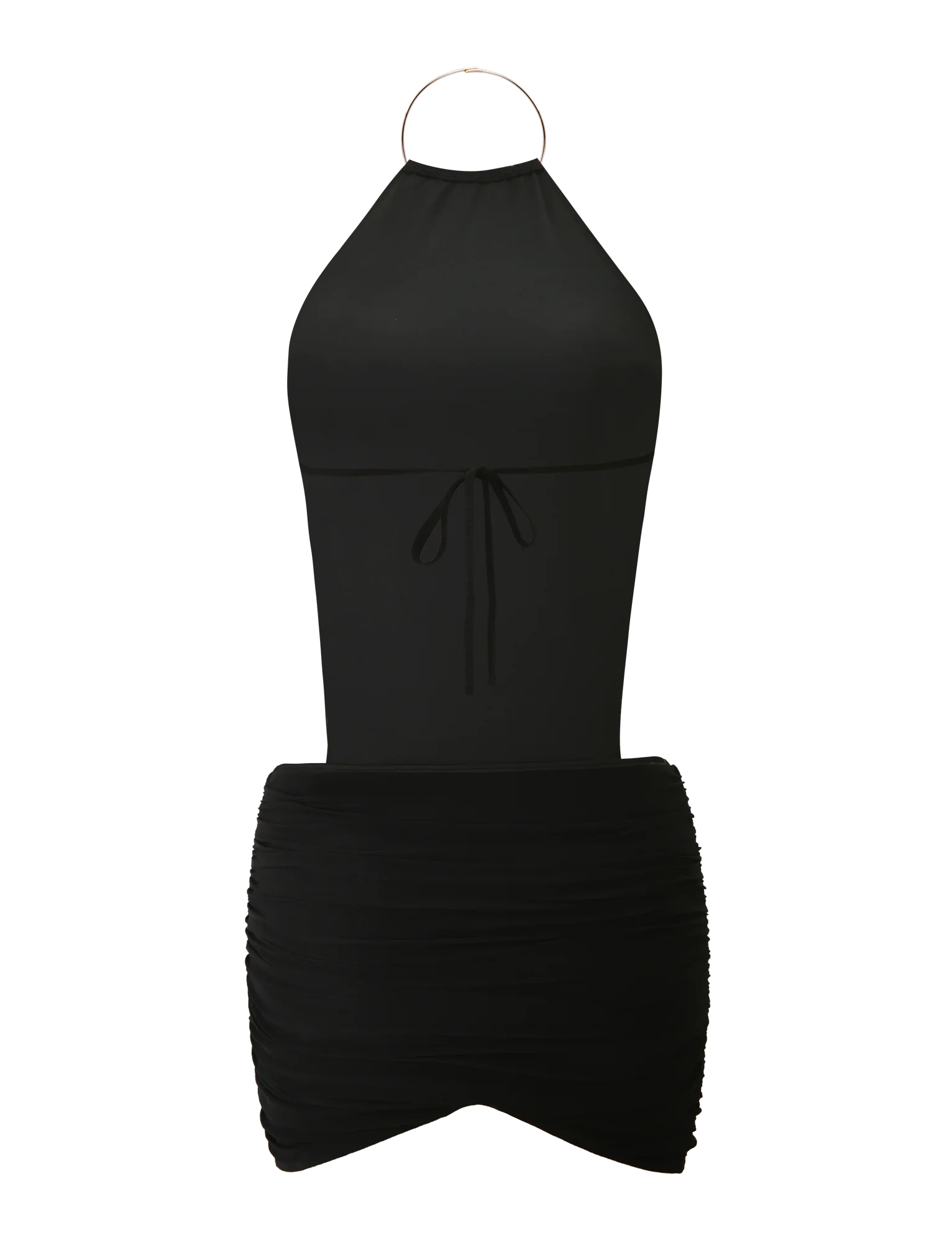EVANNA MINI DRESS - BLACK