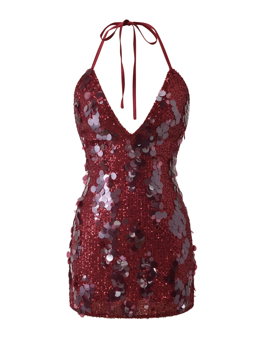 ZANA MINI DRESS - RED