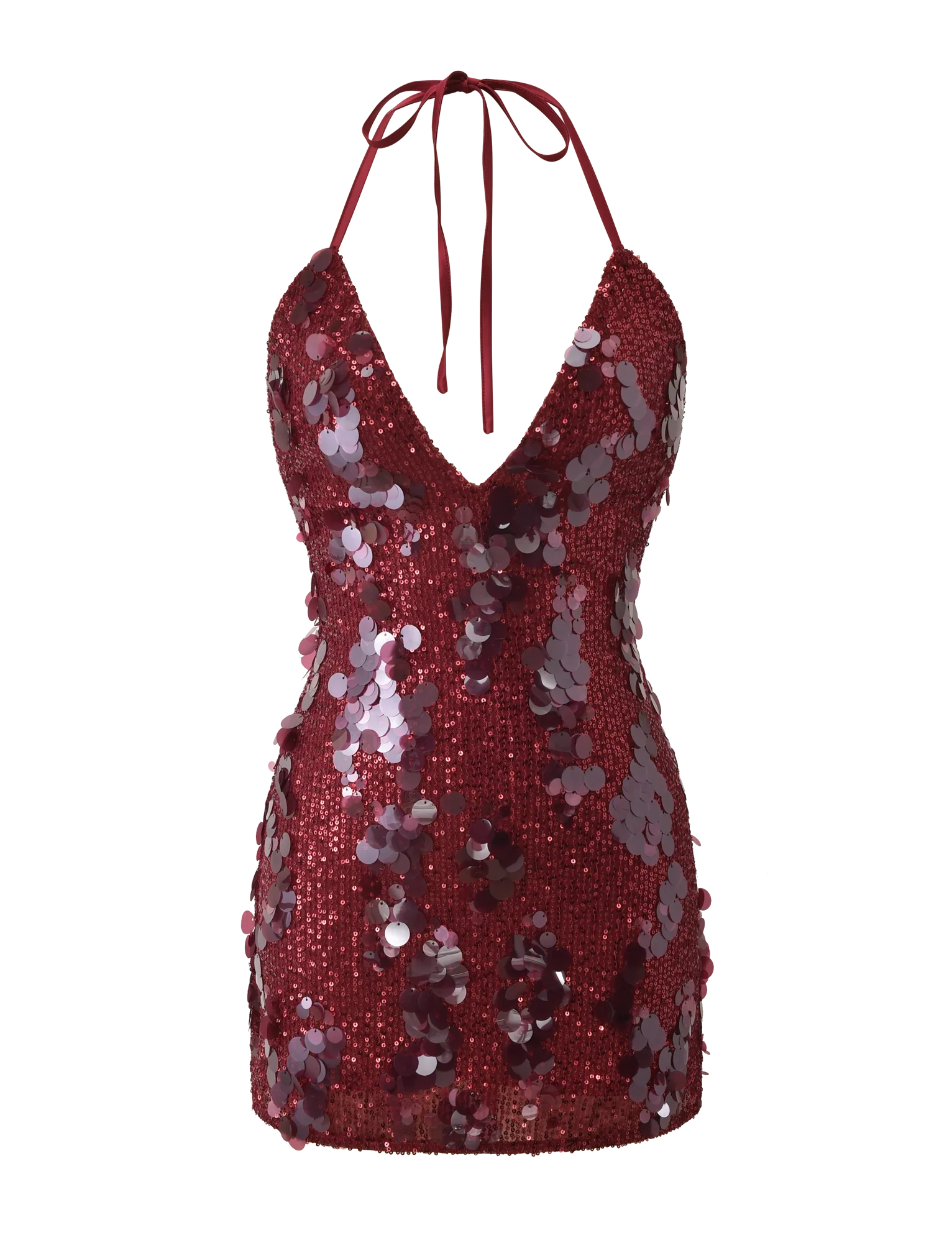 ZANA MINI DRESS - RED