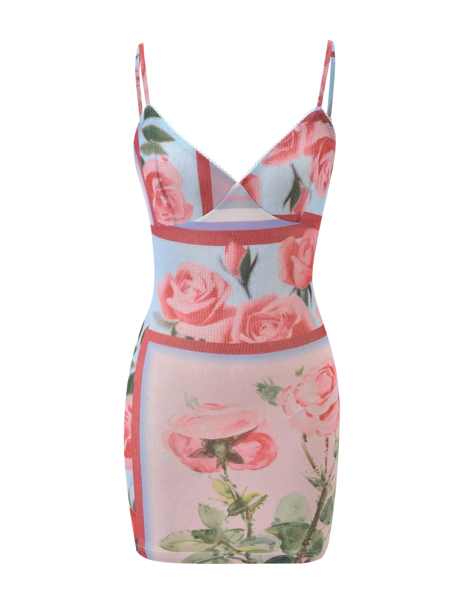 JULIANNA MINI DRESS - POSTCARD FLORAL