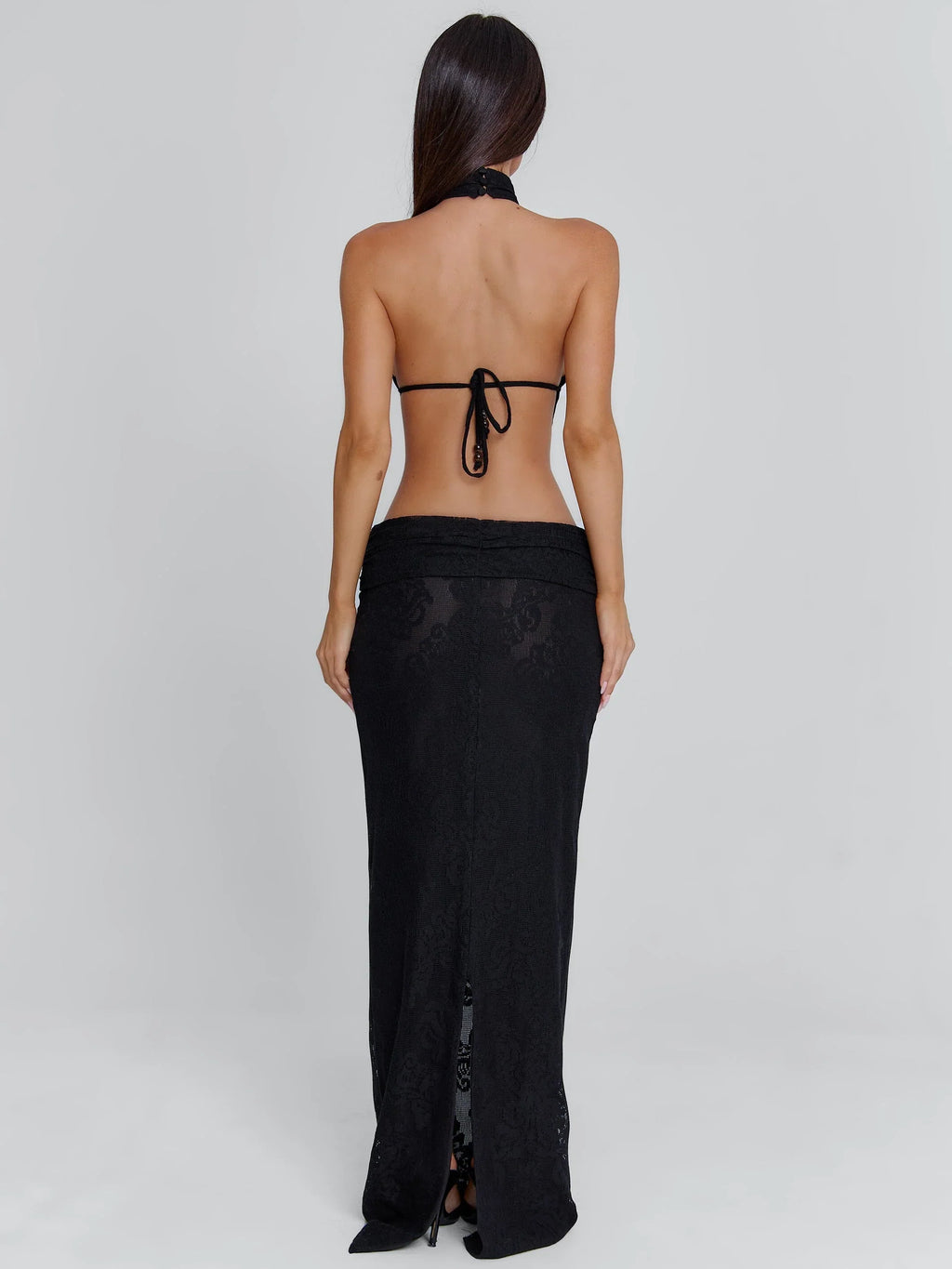 ALBINAE MAXI DRESS BLACK