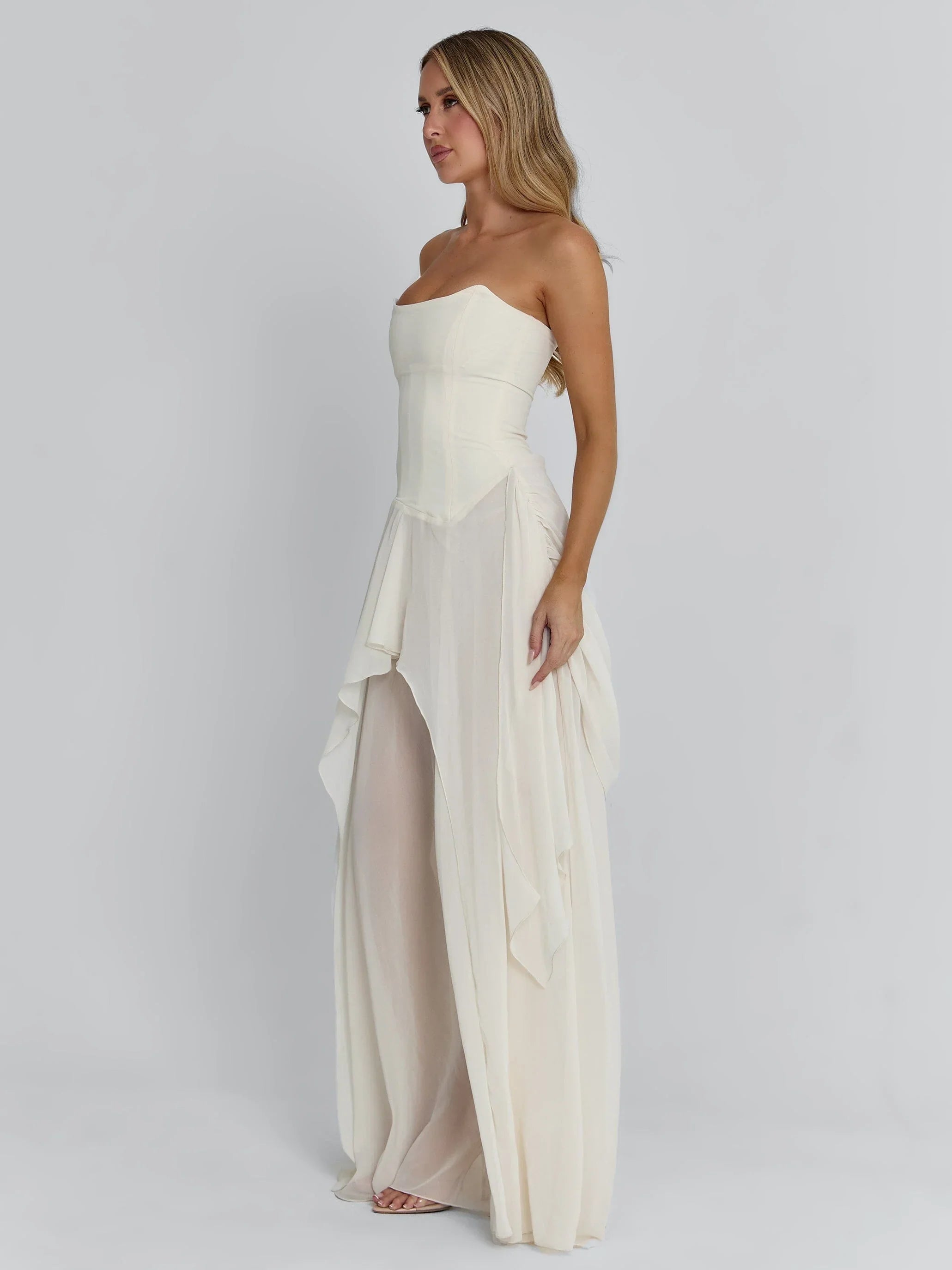 EISLEY MAXI DRESS IVORY