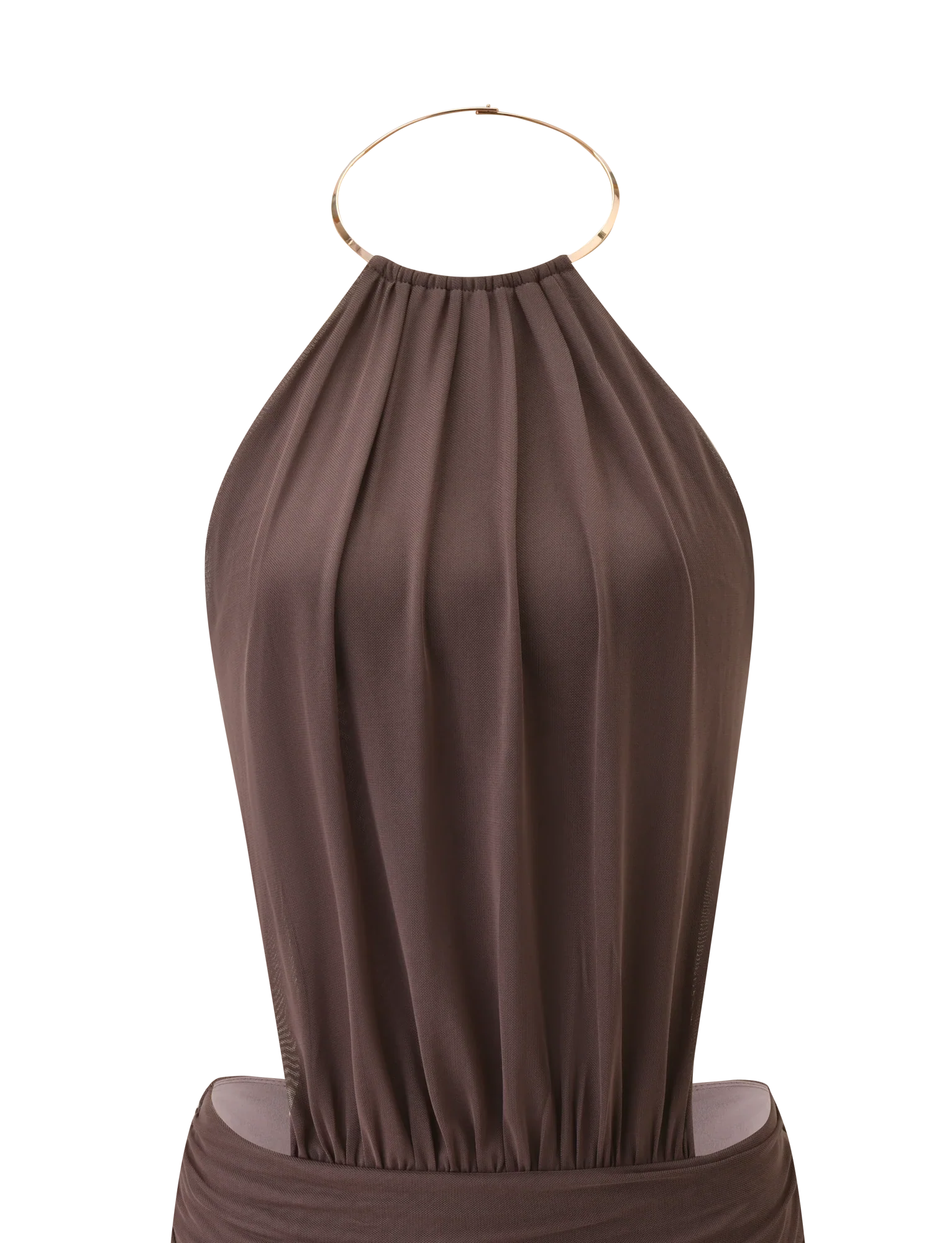 EVANNA MINI DRESS - MOCHA