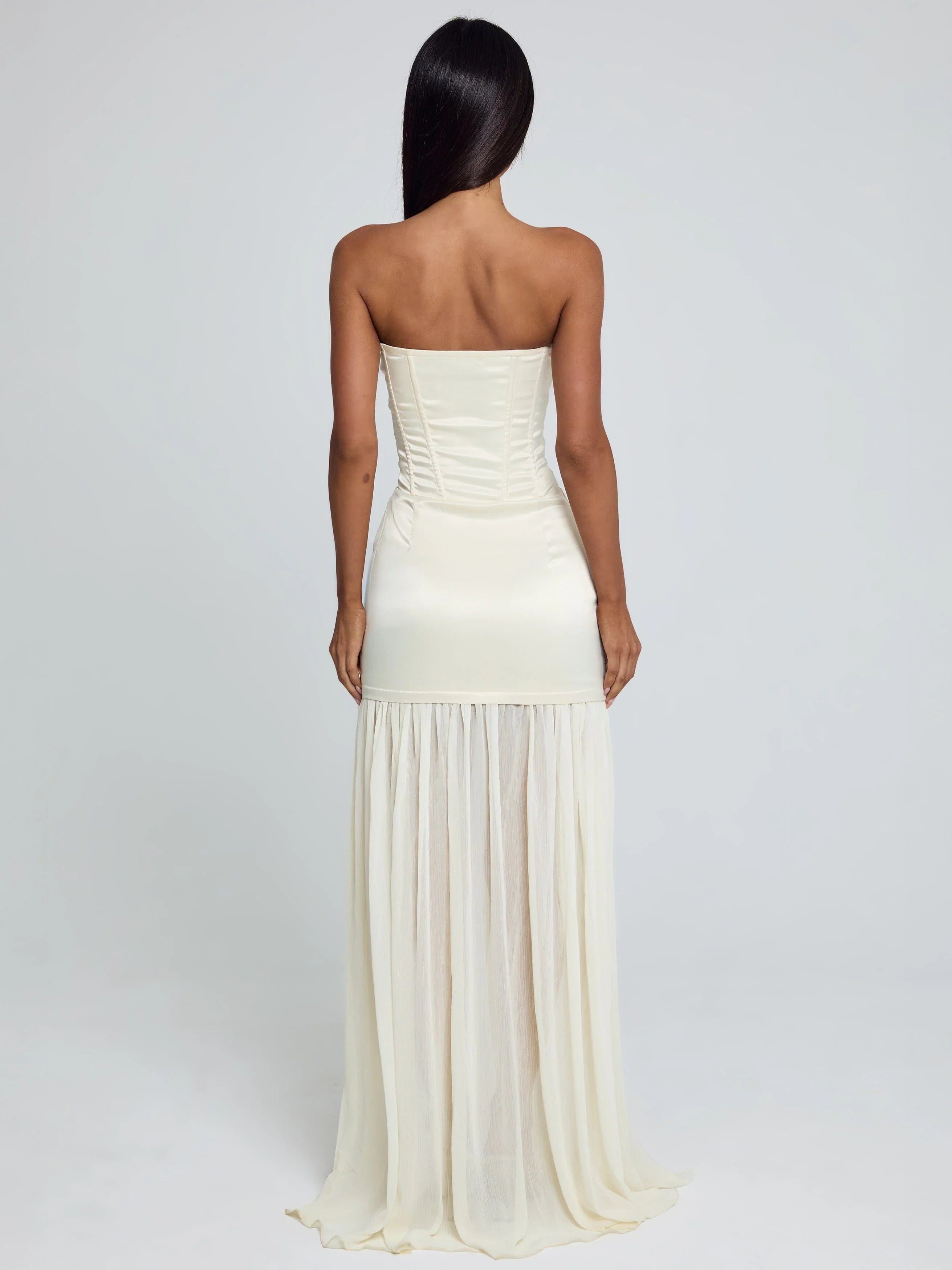ROWNA MAXI DRESS IVORY