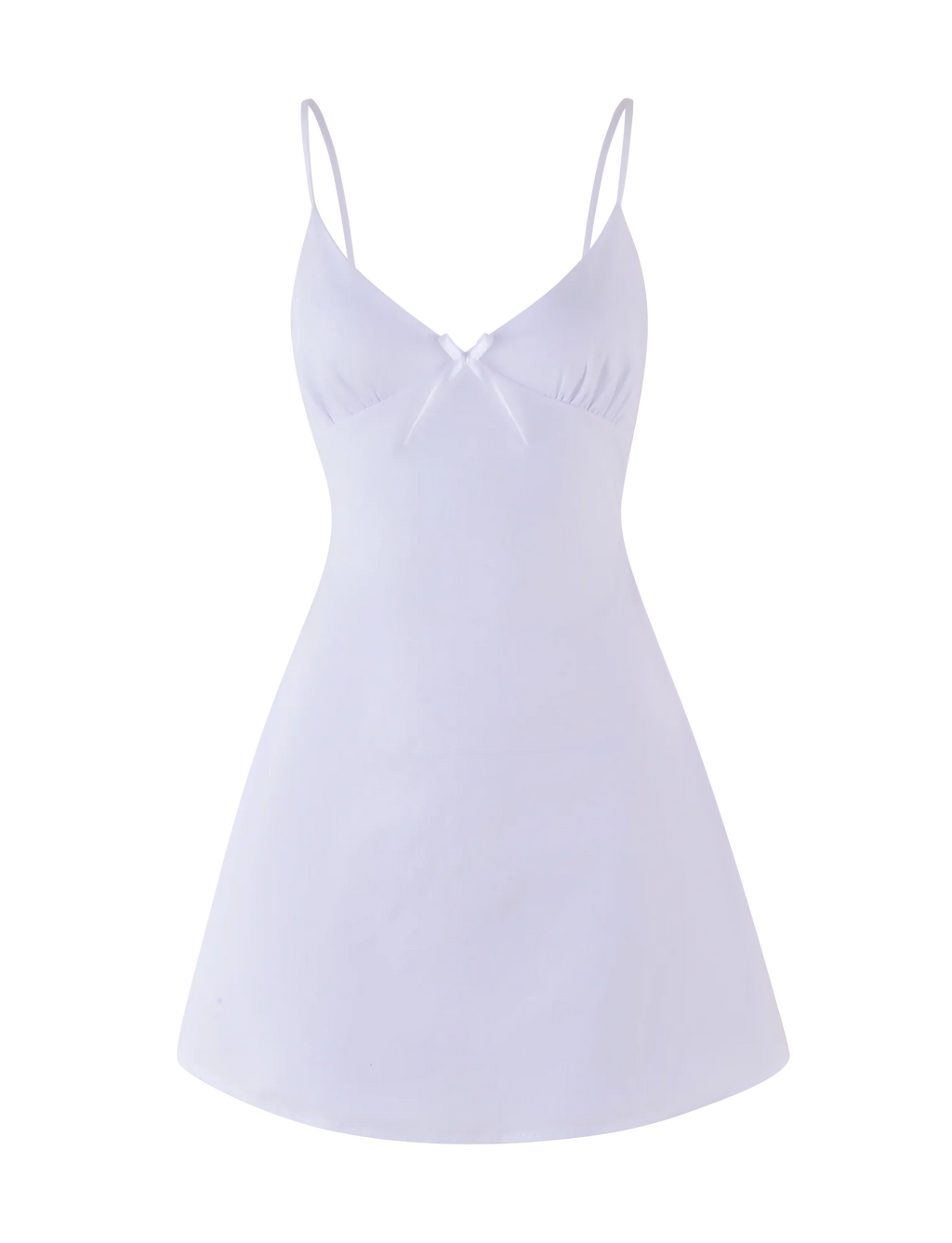 WINNIE MINI DRESS - WHITE