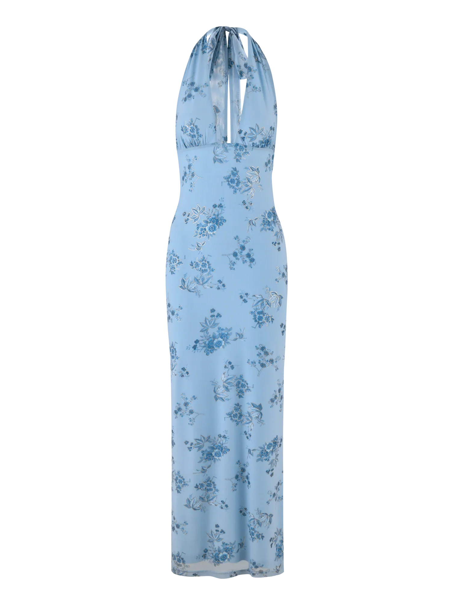 PHAEDRA MAXI DRESS - BLUE : FLORAL : BLUE FLORAL