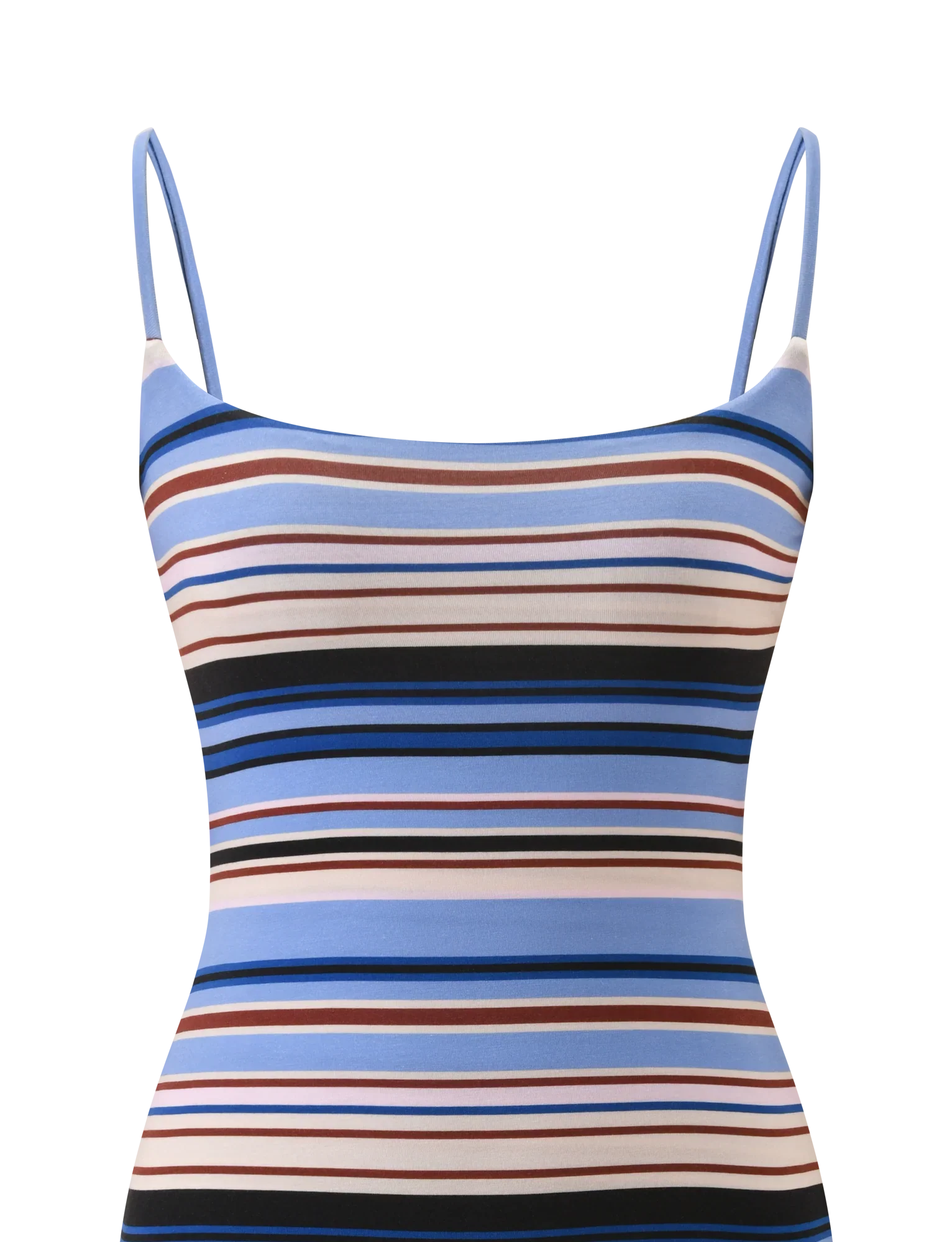MINERVA MINI DRESS - BLUE STRIPE