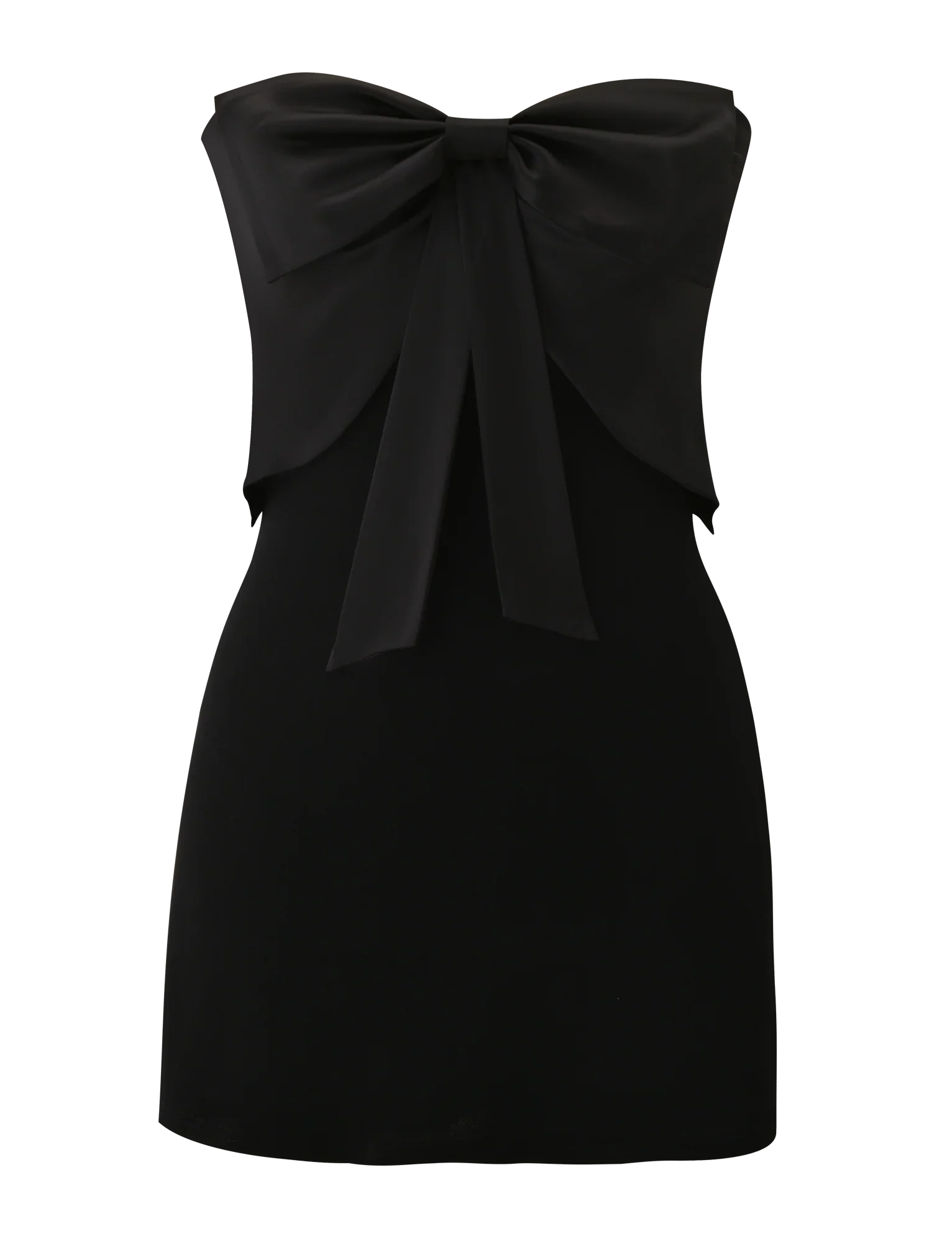 GROVE MINI DRESS - BLACK
