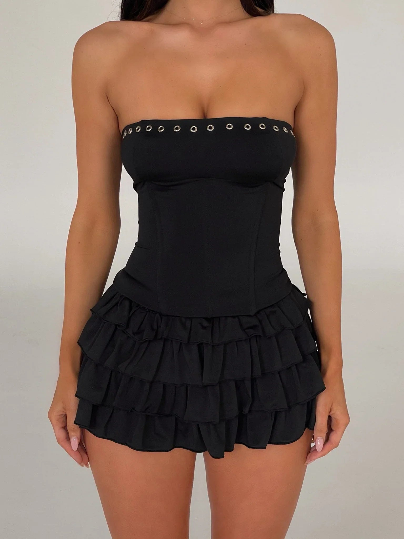 PIPPA MINI DRESS BLACK