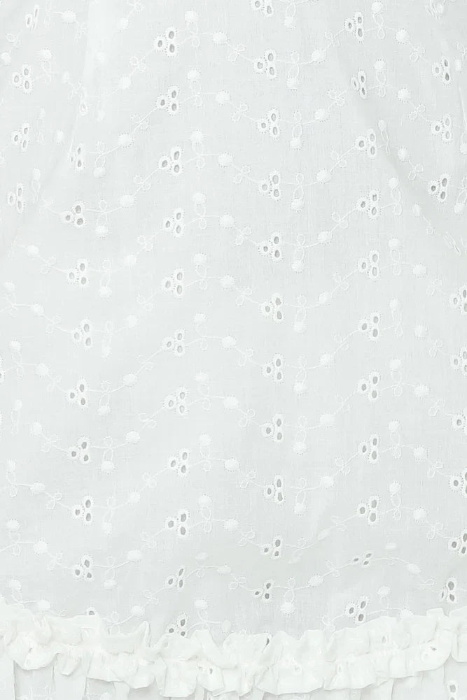 Absolutely Baby Dress White