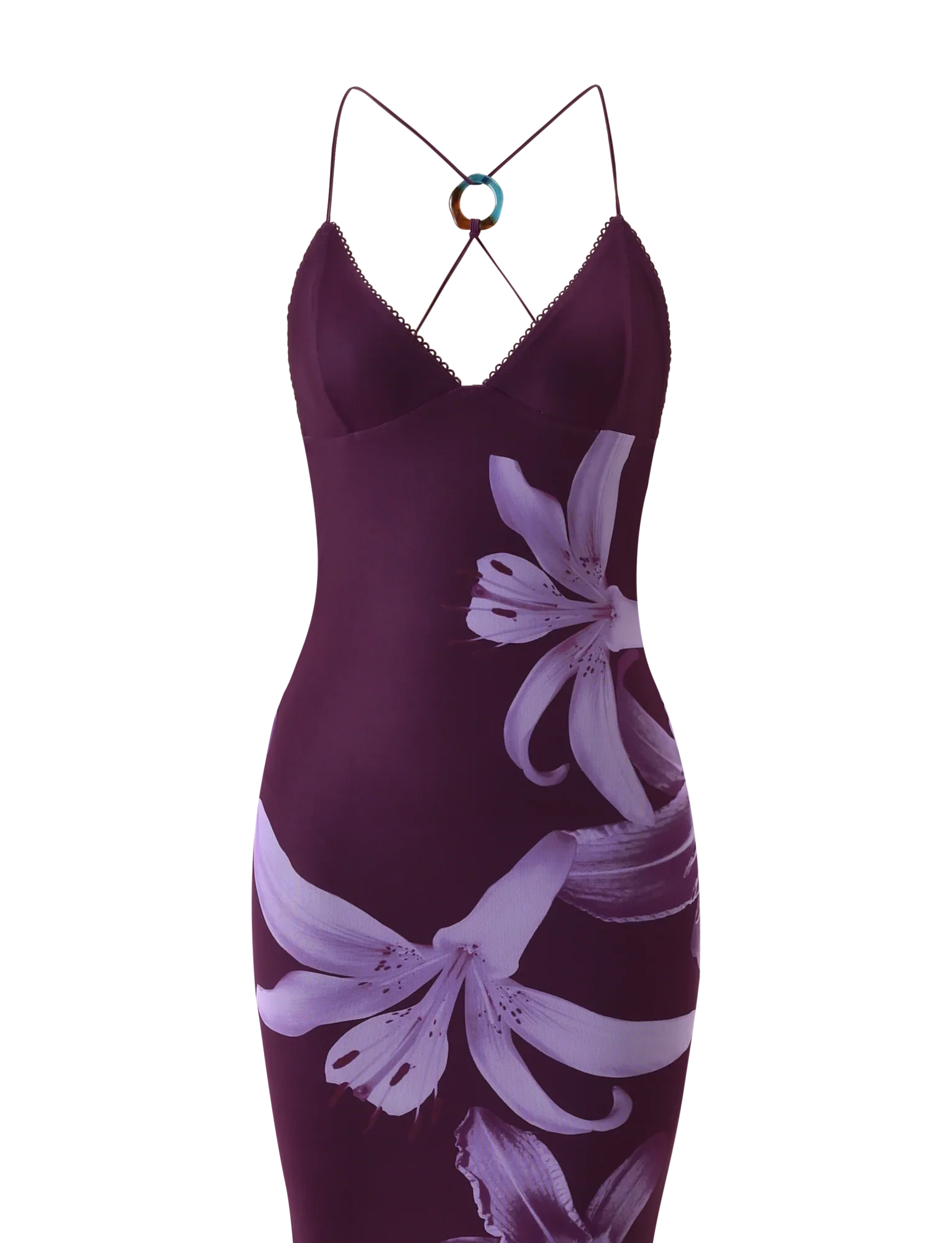 ORIELLE MAXI DRESS - PLUM ORCHID