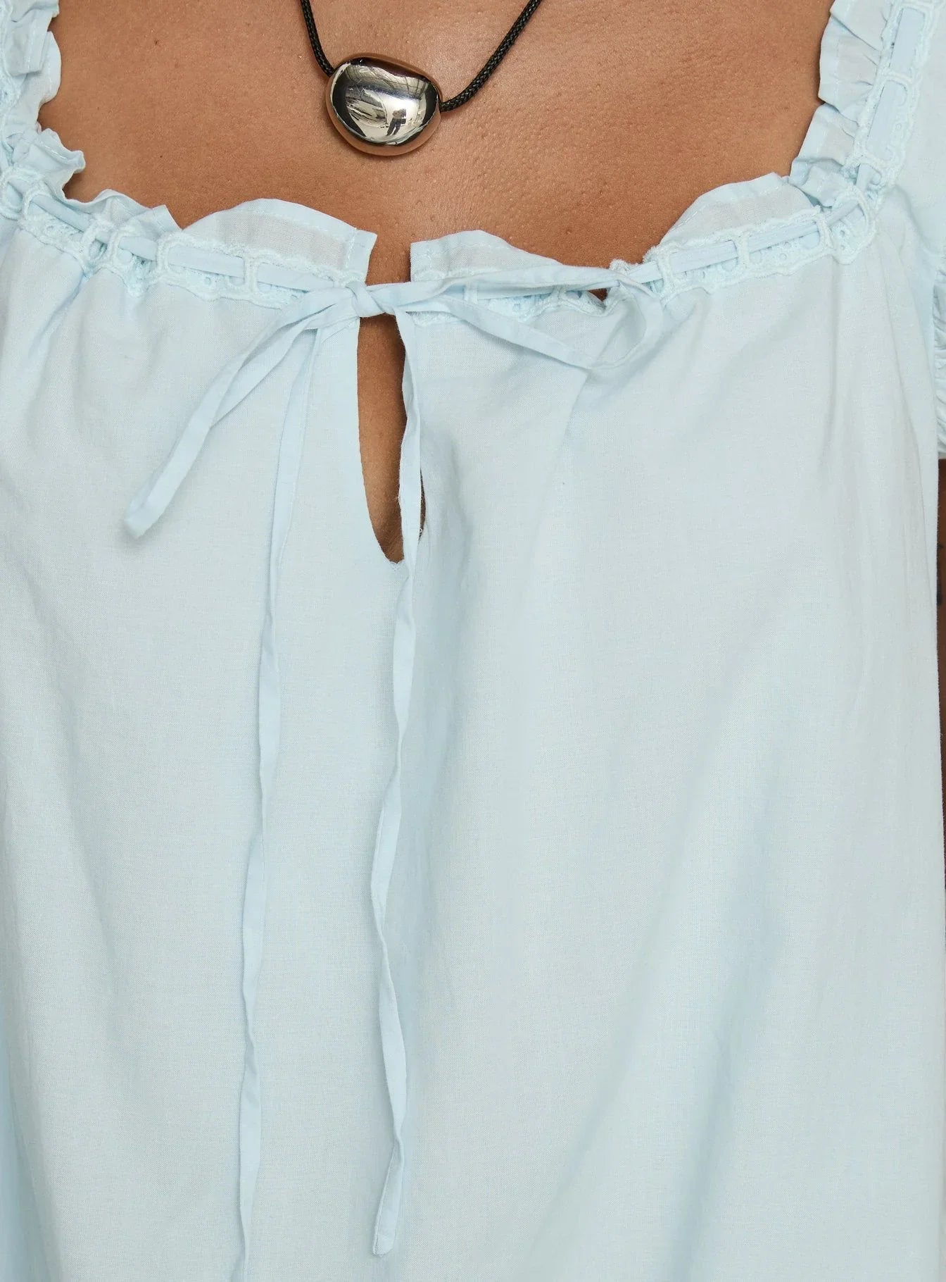 Swing Mini Dress Light Blue