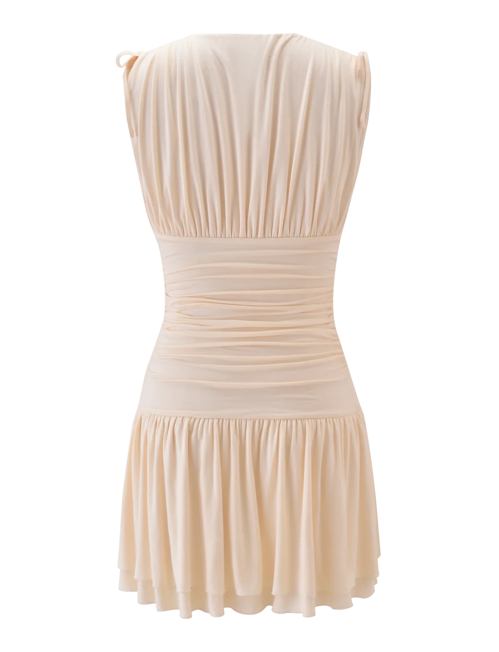 HALONA MINI DRESS - CREAM