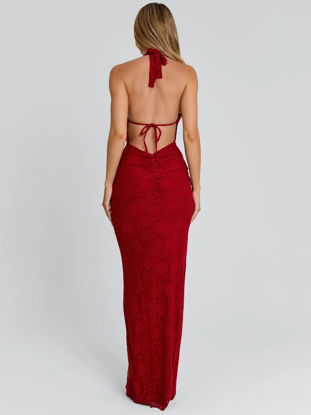 NOVELL MAXI DRESS RED