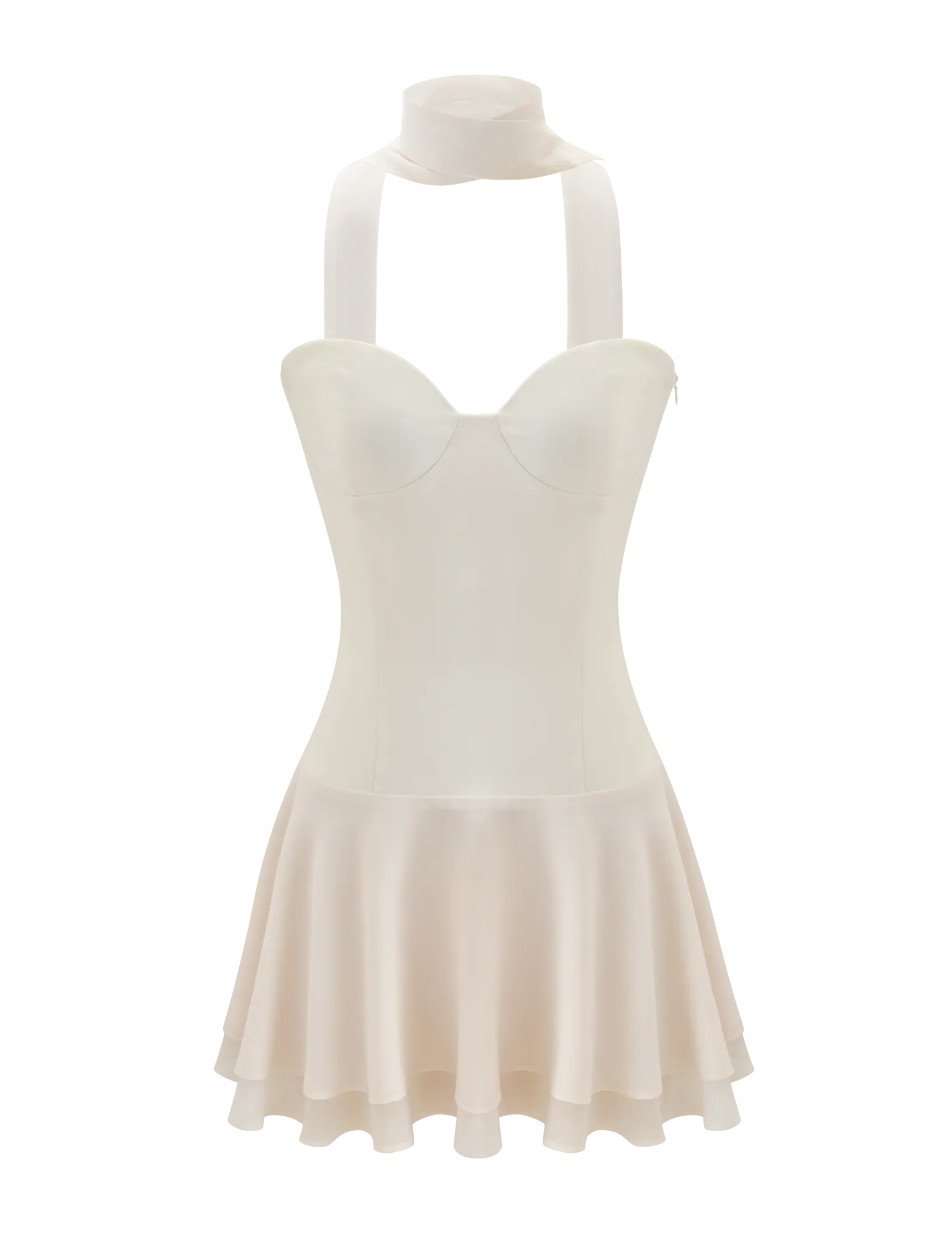 CORDELIE MINI DRESS - CREAM