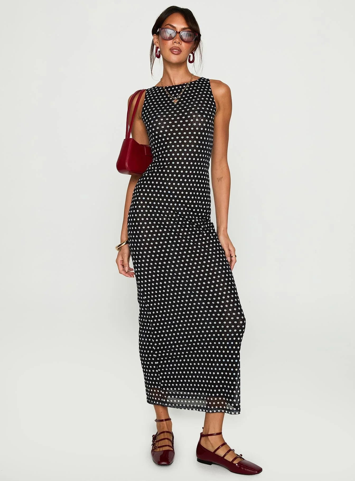 Top Of Mind Maxi Dress Black