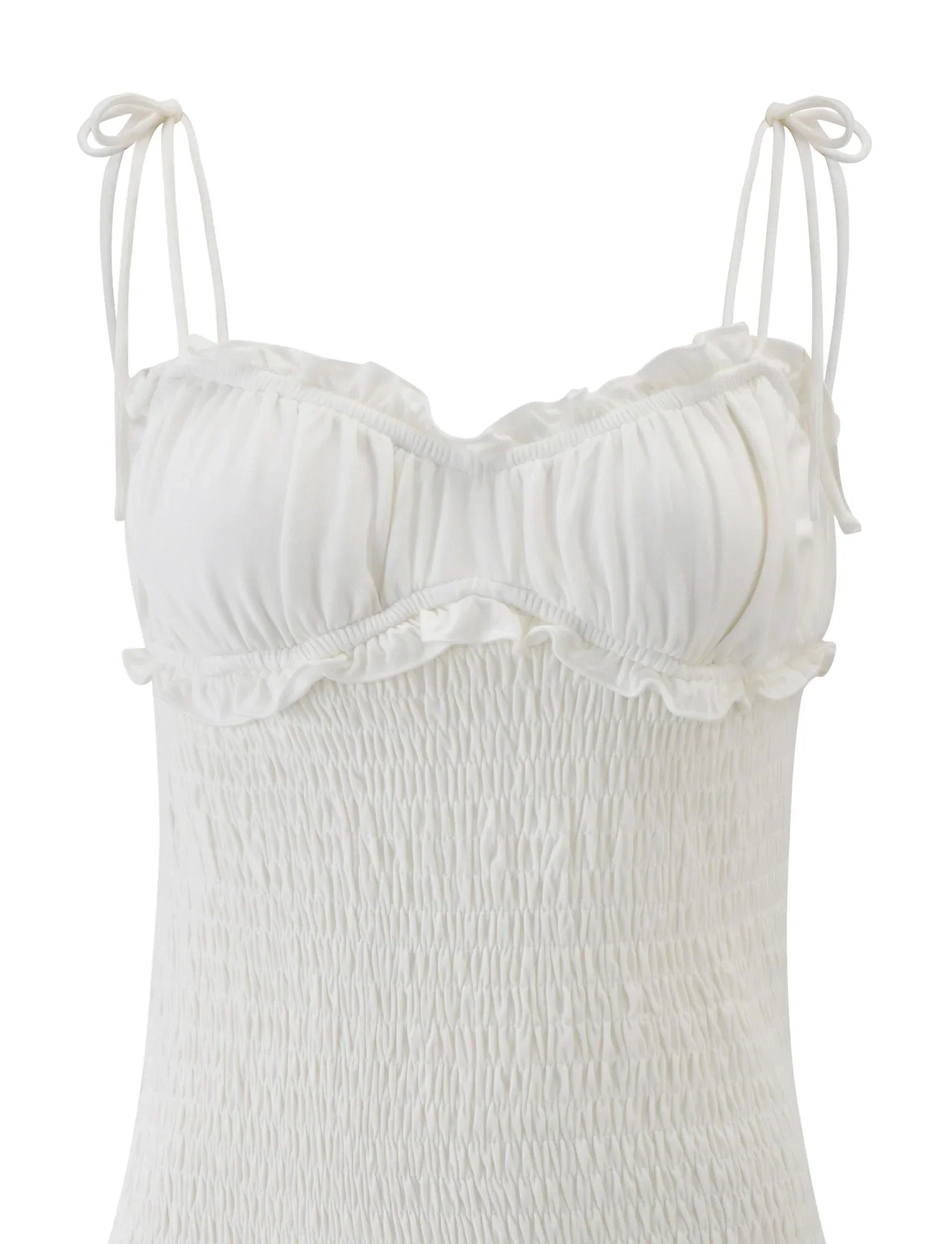 SAFIRA MINI DRESS - WHITE