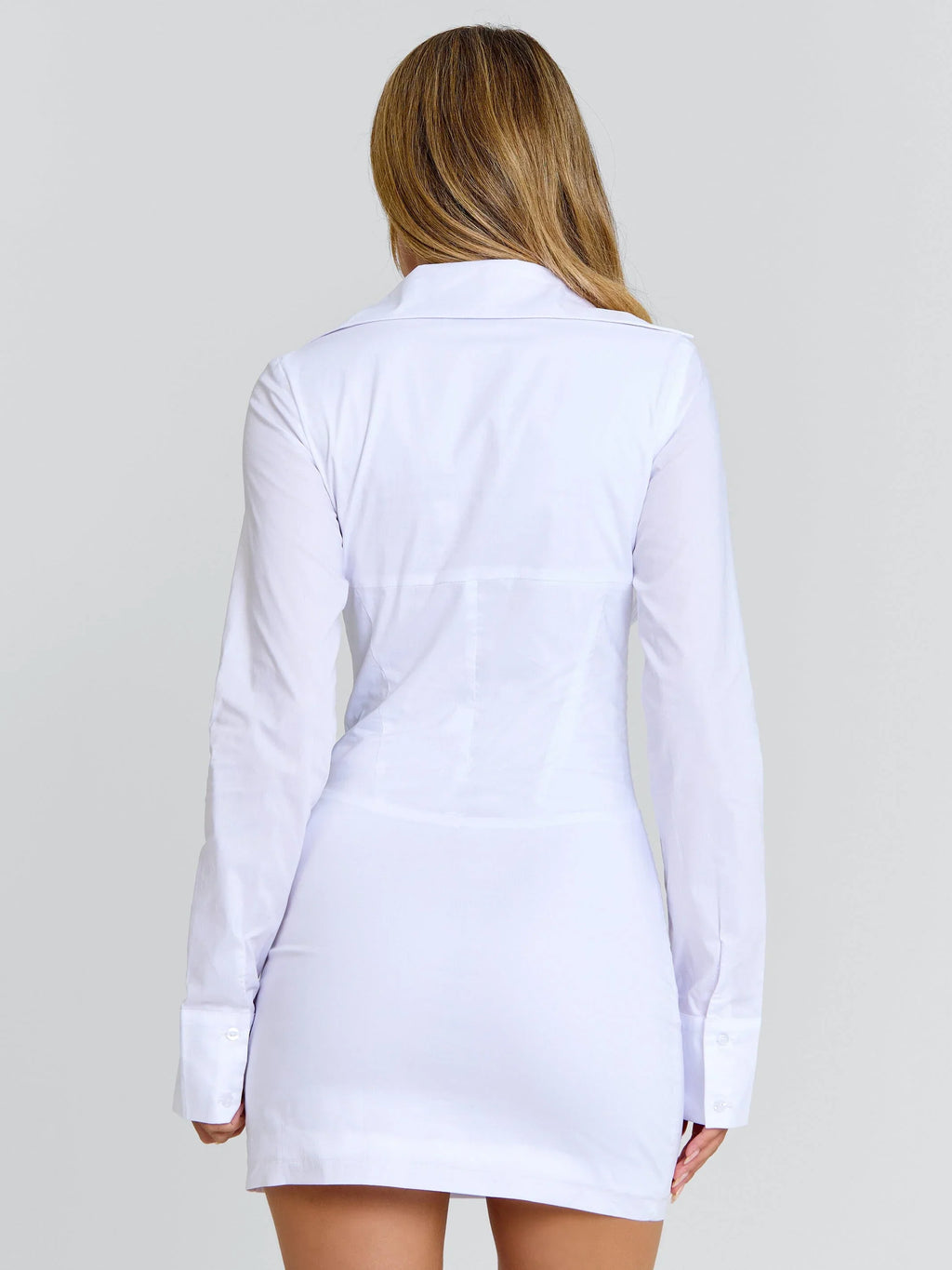 ELIZABETH MINI DRESS WHITE