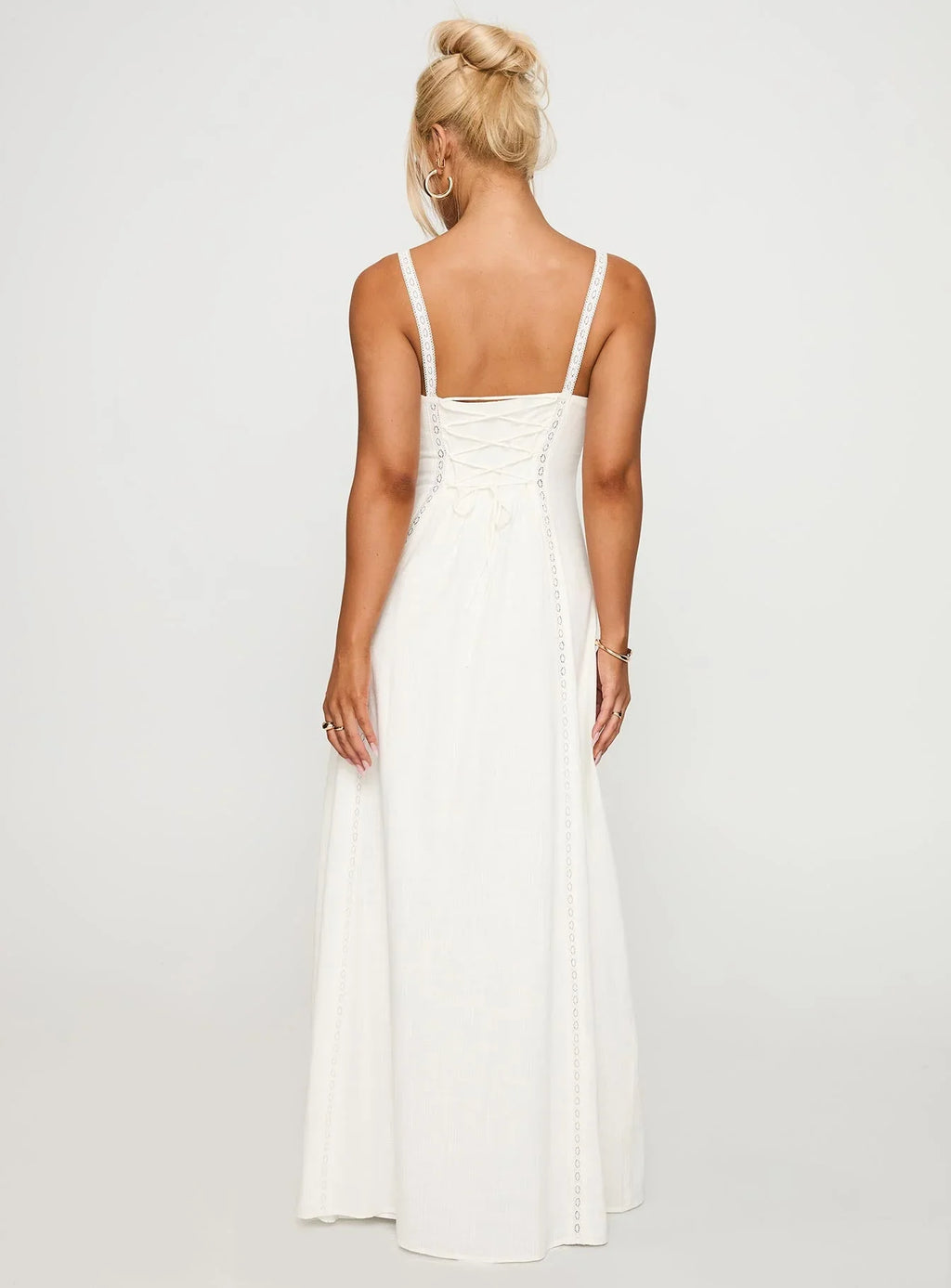 Mercie Maxi Dress White