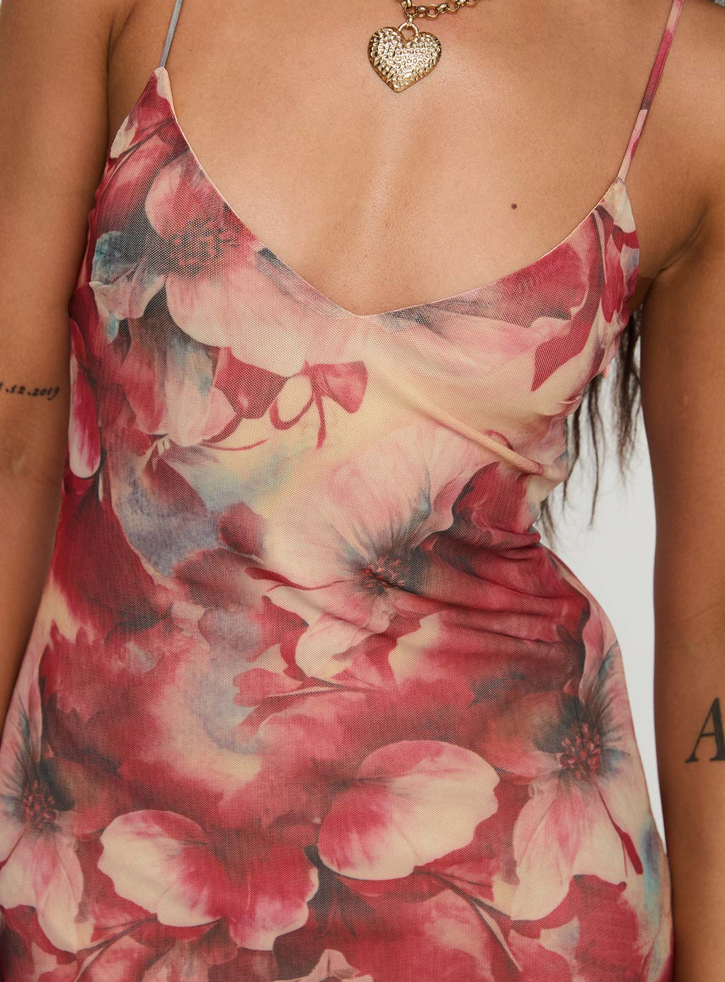 Fortunata Maxi Dress Floral / Multi