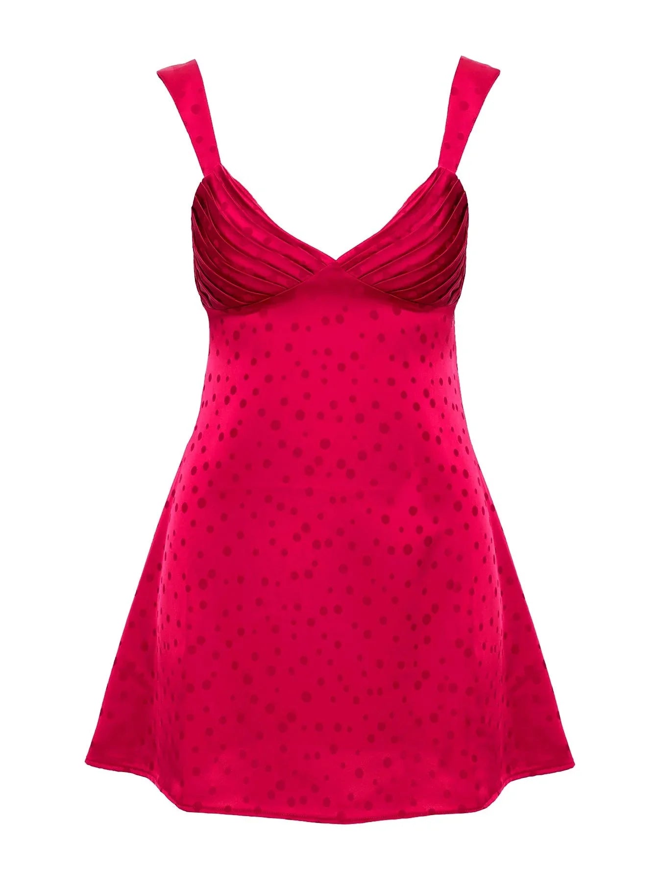 Evadine Mini Dress Red