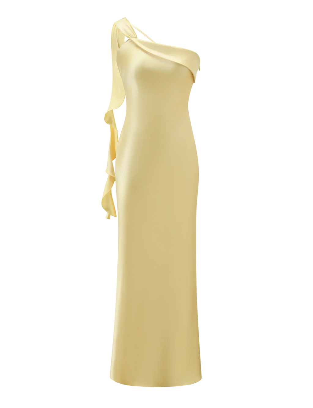 RAINEY MAXI DRESS - BUTTER YELLOW